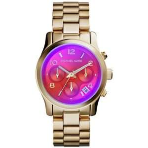 Michael Kors Women’s Quartz Gold Stainless Steel Pink Dial 38mm Watch MK5939