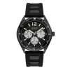 Guess Men’s Quartz Black Silicone Strap Black Dial 46mm Watch W1167G2 UAE DUBAI AJMAN SHARJAH ABU DHABI RAS AL KHAIMA UMM UL QUWAIN ALAIN FUJAIRAH