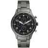 Fossil Men’s Quartz Grey Stainless Steel Black Dial 44mm Watch FS5834