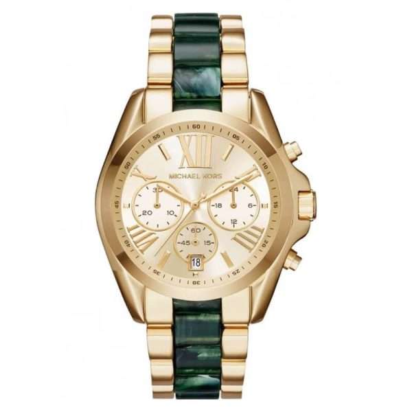 Michael Kors Women’s Quartz Two Tone Stainless Steel Gold Dial 43mm Watch MK6397 UAE DUBAI AJMAN SHARJAH ABU DHABI RAS AL KHAIMA UMM UL QUWAIN ALAIN FUJAIRAH