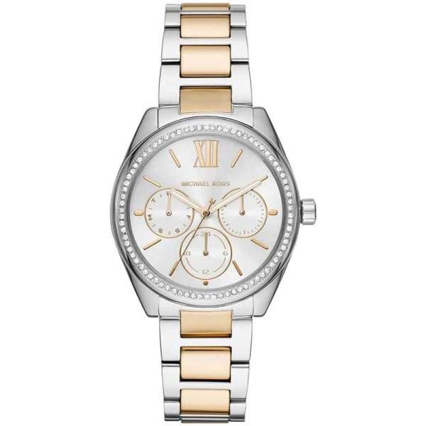 Michael Kors Women’s Quartz Two Tone Stainless Steel Silver Dial 35mm Watch MK7092 UAE DUBAI AJMAN SHARJAH ABU DHABI RAS AL KHAIMA UMM UL QUWAIN ALAIN FUJAIRAH