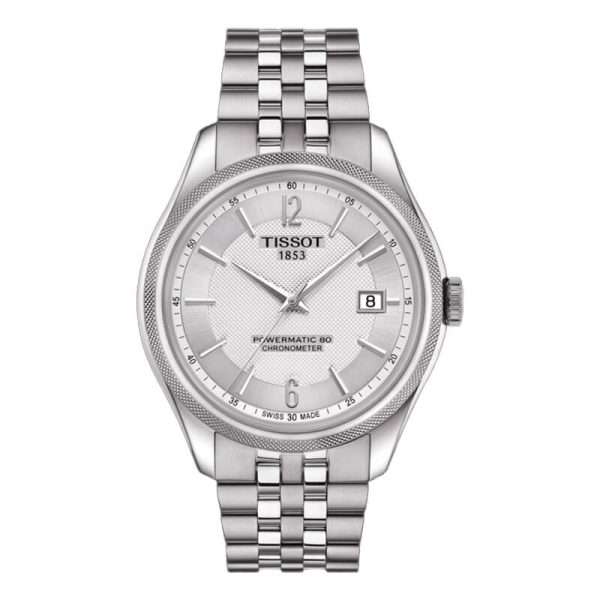 TISSOT Men’s Powermatic Swiss Made Silver Stainless Steel Silver Dial 39mm Watch T108.408.11.037.00 UAE DUBAI AJMAN SHARJAH ABU DHABI RAS AL KHAIMA UMM UL QUWAIN ALAIN FUJAIRAH