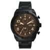 Fossil Men’s Quartz Black Stainless Steel Black Dial 50mm Watch FS5876