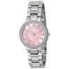 Fossil Women’s Quartz Silver Stainless Steel Pink Dial 30mm Watch ES3504