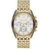 Michael Kors Women’s Quartz Gold Stainless Steel White Dial 39mm Watch MK5835