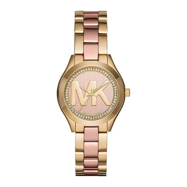 Michael Kors Women’s Quartz Two Tone Stainless Steel Rose Gold Dial 33mm Watch MK3650 UAE DUBAI AJMAN SHARJAH ABU DHABI RAS AL KHAIMA UMM UL QUWAIN ALAIN FUJAIRAH