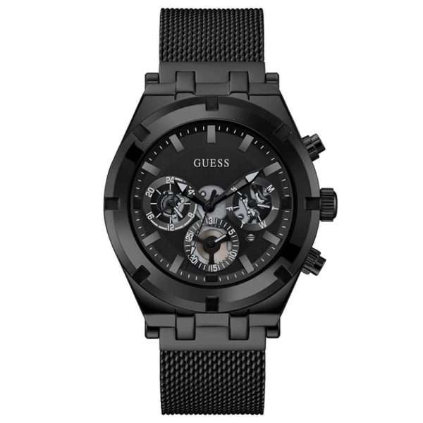 Guess Men’s Quartz Black Stainless Steel Black Dial 44mm Watch GW0582G3 UAE DUBAI AJMAN SHARJAH ABU DHABI RAS AL KHAIMA UMM UL QUWAIN ALAIN FUJAIRAH