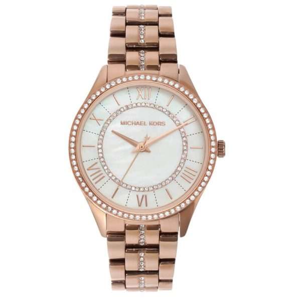 Michael Kors Women’s Quartz Rose Gold Stainless Steel White Dial 33mm Watch MK3716 UAE DUBAI AJMAN SHARJAH ABU DHABI RAS AL KHAIMA UMM UL QUWAIN ALAIN FUJAIRAH