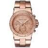 Michael Kors Women’s Quartz Rose Gold Stainless Steel Rose Gold Dial 43mm Watch MK5412