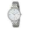 Fossil Women’s Quartz Silver Stainless Steel Silver Dial 36mm Watch ES3631