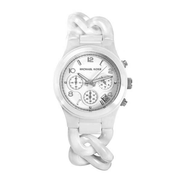 Michael Kors Women’s Quartz White Ceramic Chain White Dial 40mm Watch MK5387 UAE DUBAI AJMAN SHARJAH ABU DHABI RAS AL KHAIMA UMM UL QUWAIN ALAIN FUJAIRAH