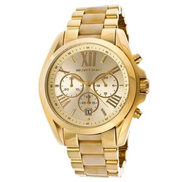 Michael Kors Women’s Quartz Gold Stainless Steel Gold Dial 43mm Watch MK5722 UAE DUBAI AJMAN SHARJAH ABU DHABI RAS AL KHAIMA UMM UL QUWAIN ALAIN FUJAIRAH