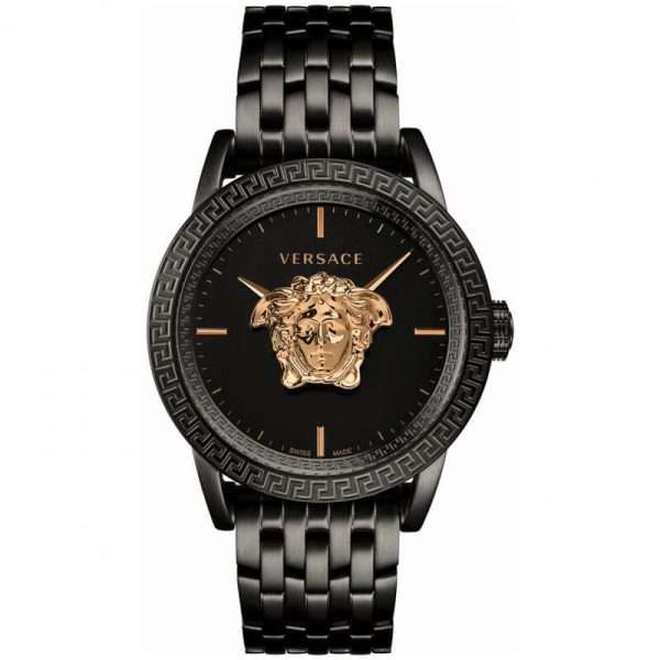 Versace Men’s Quartz Swiss Made Black Stainless Steel Black Dial 43mm Watch VERD00518 UAE DUBAI AJMAN SHARJAH ABU DHABI RAS AL KHAIMA UMM UL QUWAIN ALAIN FUJAIRAH