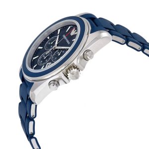 Emporio Armani Men’s Quartz Blue Stainless Steel Blue Dial 44mm Watch AR6068