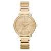 Michael Kors Women’s Quartz Gold Stainless Steel Gold Dial 36mm Watch MK3886