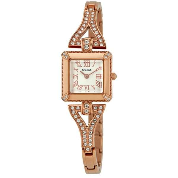 Guess Women’s Quartz Rose Gold Stainless Steel White Dial 20mm Watch U0137L3 UAE DUBAI AJMAN SHARJAH ABU DHABI RAS AL KHAIMA UMM UL QUWAIN ALAIN FUJAIRAH