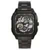 Fossil Men’s Automatic Black Stainless Steel Black Dial 42mm Watch BQ2574