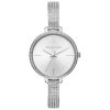 Michael Kors Women’s Quartz Silver Stainless Steel Silver Dial 36mm Watch MK3783