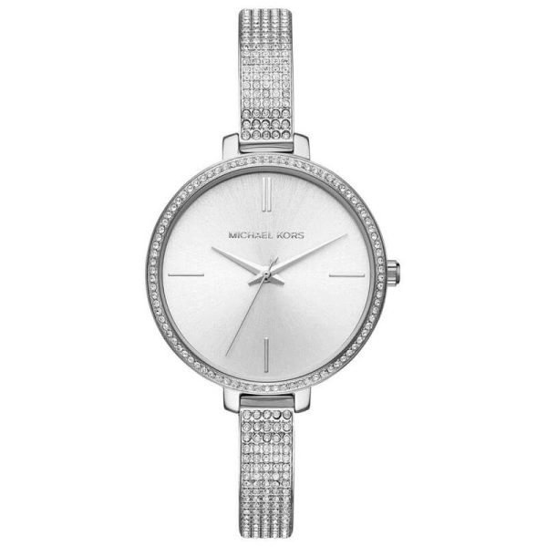 Michael Kors Women’s Quartz Silver Stainless Steel Silver Dial 36mm Watch MK3783