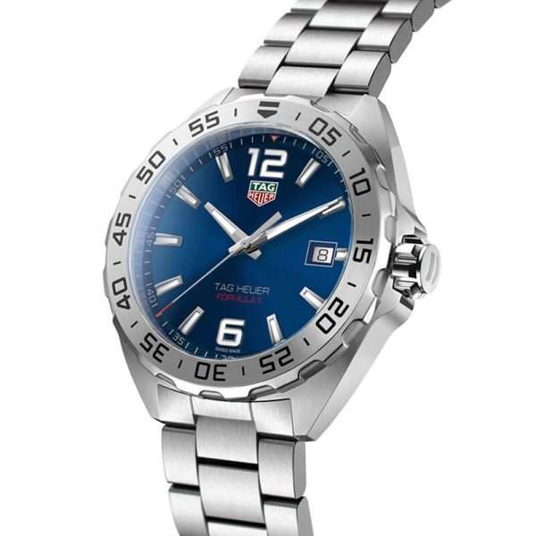 Tag Heuer Formula 1 Men’s Quartz Swiss Made Silver Stainless Steel Blue Dial 41mm Watch WAZ1118.BA0875 UAE DUBAI AJMAN SHARJAH ABU DHABI RAS AL KHAIMA UMM UL QUWAIN ALAIN FUJAIRAH