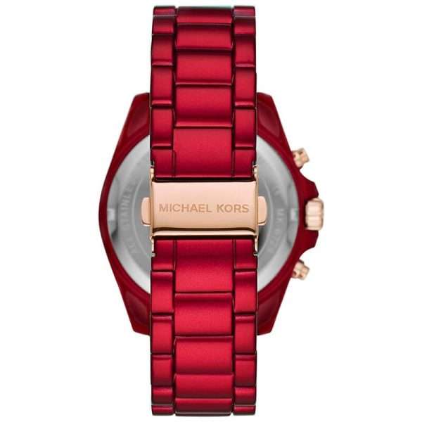 Michael Kors Women’s Quartz Red Stainless Steel Red Dial 43mm Watch MK6724 UAE DUBAI AJMAN SHARJAH ABU DHABI RAS AL KHAIMA UMM UL QUWAIN ALAIN FUJAIRAH