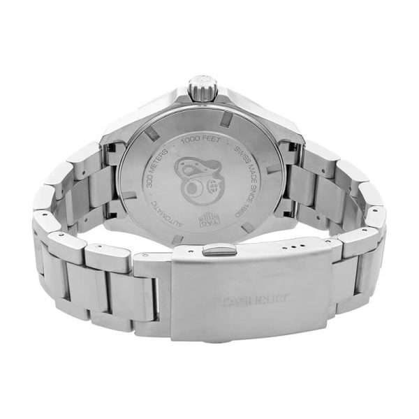 Tag Heuer Aquaracer Men’s Automatic Swiss Made Silver Stainless Steel White Dial 43mm Watch WAY2013.BA0927 UAE DUBAI AJMAN SHARJAH ABU DHABI RAS AL KHAIMA UMM UL QUWAIN ALAIN FUJAIRAH