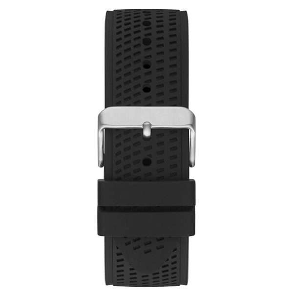 Guess Men’s Quartz Black Silicone Strap Black Dial 46mm Watch GW0333G1 UAE DUBAI AJMAN SHARJAH ABU DHABI RAS AL KHAIMA UMM UL QUWAIN ALAIN FUJAIRAH