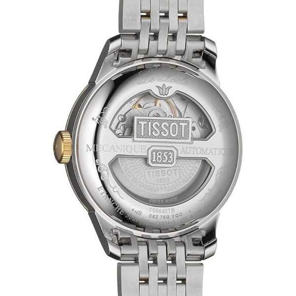 TISSOT Men’s Swiss Made Powermatic Two Tone Stainless Steel Silver Dial 39mm Watch T006.407.22.033.01 UAE DUBAI AJMAN SHARJAH ABU DHABI RAS AL KHAIMA UMM UL QUWAIN ALAIN FUJAIRAH