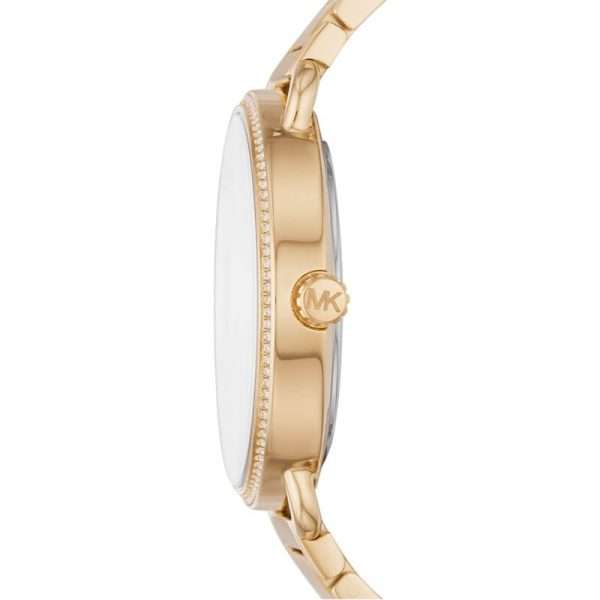 Michael Kors Women’s Quartz Gold Stainless Steel Gold Dial 36mm Watch MK3886