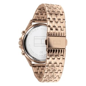 Tommy Hilfiger Women’s Quartz Rose Gold Stainless Steel Silver Dial 38mm Watch 1782143 UAE DUBAI AJMAN SHARJAH ABU DHABI RAS AL KHAIMA UMM UL QUWAIN ALAIN FUJAIRAH