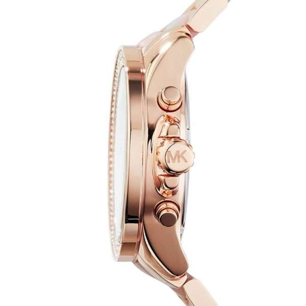 Michael Kors Women’s Quartz Rose Gold Stainless Steel Crystal Pave Dial 42mm Watch MK6096 UAE DUBAI AJMAN SHARJAH ABU DHABI RAS AL KHAIMA UMM UL QUWAIN ALAIN FUJAIRAH