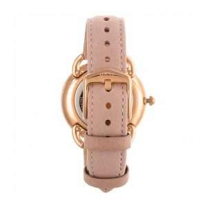 Fossil Women’s Quartz Pink Leather Strap White Dial 35mm Watch ES4393