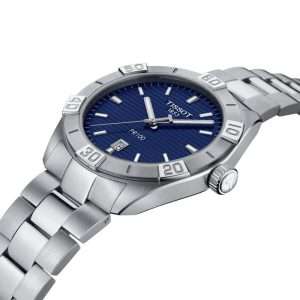TISSOT Men’s Quartz Swiss Made Silver Stainless Steel Blue Dial 42mm Watch T101.610.11.041.00 UAE DUBAI AJMAN SHARJAH ABU DHABI RAS AL KHAIMA UMM UL QUWAIN ALAIN FUJAIRAH