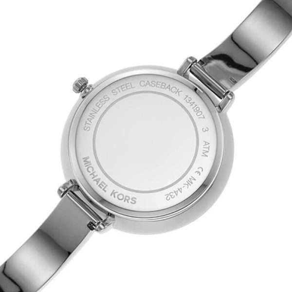 Michael Kors Women’s Quartz Silver Stainless Steel Silver Dial 38mm Watch MK4432