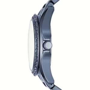 Fossil Women’s Quartz Blue Stainless Steel Blue Dial 38mm Watch ES4294