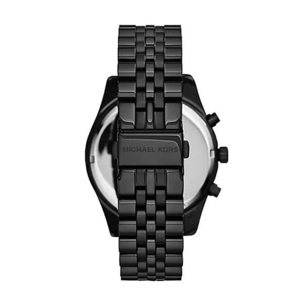 Michael Kors Men’s Quartz Black Stainless Steel Black Dial 45mm Watch MK8467