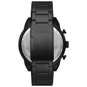 Fossil Men’s Quartz Black Stainless Steel Black Dial 50mm Watch FS5876