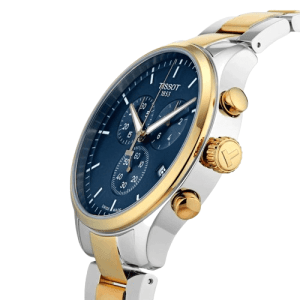TISSOT Men’s Quartz Swiss Made Two Tone Stainless Steel Blue Dial 45mm Watch T116.617.22.041.00 UAE DUBAI AJMAN SHARJAH ABU DHABI RAS AL KHAIMA UMM UL QUWAIN ALAIN FUJAIRAH