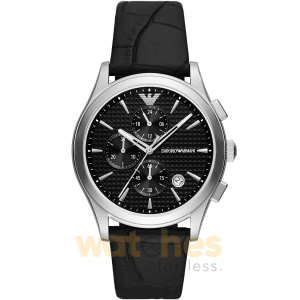 Emporio Armani Men’s Quartz Black Leather Strap Black Dial 42mm Watch AR11530 UAE DUBAI AJMAN SHARJAH ABU DHABI RAS AL KHAIMA UMM UL QUWAIN ALAIN FUJAIRAH