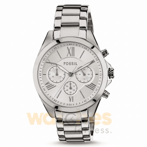Fossil Women’s Quartz Silver Stainless Steel White Dial 40mm Watch BQ1744 UAE DUBAI AJMAN SHARJAH ABU DHABI RAS AL KHAIMA UMM UL QUWAIN ALAIN FUJAIRAH