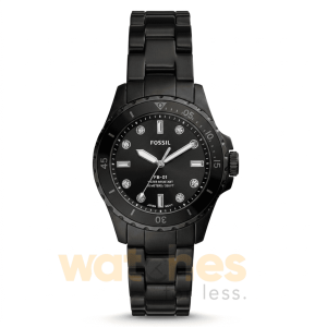 Fossil Women’s Quartz Black Ceramic Chain Black Dial 36mm Watch CE1108