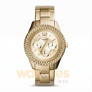 Fossil Women’s Quartz Gold Stainless Steel Gold Dial 38mm Watch ES3589 UAE DUBAI AJMAN SHARJAH ABU DHABI RAS AL KHAIMA UMM UL QUWAIN ALAIN FUJAIRAH