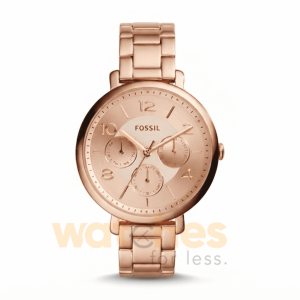 Fossil Women’s Quartz Rose Gold Stainless Steel Rose Gold Dial 36mm Watch ES3665 UAE DUBAI AJMAN SHARJAH ABU DHABI RAS AL KHAIMA UMM UL QUWAIN ALAIN FUJAIRAH