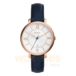 Fossil Women’s Quartz Blue Leather Strap White Dial 36mm Watch ES3843 UAE DUBAI AJMAN SHARJAH ABU DHABI RAS AL KHAIMA UMM UL QUWAIN ALAIN FUJAIRAHUAE DUBAI AJMAN SHARJAH ABU DHABI RAS AL KHAIMA UMM UL QUWAIN ALAIN FUJAIRAH