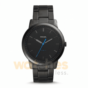 Fossil Men’s Quartz Black Stainless Steel Black Dial 44mm Watch FS5308 UAE DUBAI AJMAN SHARJAH ABU DHABI RAS AL KHAIMA UMM UL QUWAIN ALAIN FUJAIRAH