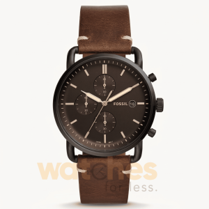Fossil Men’s Quartz Brown Leather Strap Black Dial 42mm Watch FS5403 UAE DUBAI AJMAN SHARJAH ABU DHABI RAS AL KHAIMA UMM UL QUWAIN ALAIN FUJAIRAH