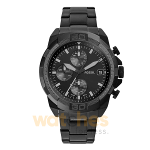 Fossil Men’s Quartz Black Stainless Steel Black Dial 44mm Watch FS5853 UAE DUBAI AJMAN SHARJAH ABU DHABI RAS AL KHAIMA UMM UL QUWAIN ALAIN FUJAIRAH