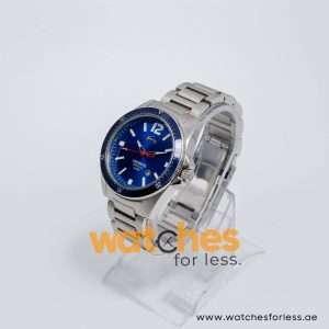 Lacoste Men’s Quartz Silver Stainless Steel Blue Dial 43mm Watch 2010636