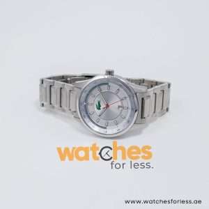 Lacoste Men’s Quartz Silver Stainless Steel Silver Dial 44mm Watch 2010403