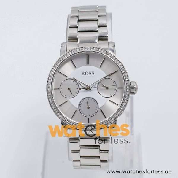 Hugo Boss Women’s Quartz Silver Stainless Steel Silver Dial 36mm Watch HB6070